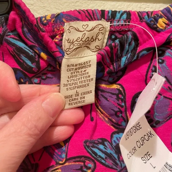 Kohl’s  |   Strapless top (or dress) with butterflies - Picture 4 of 6